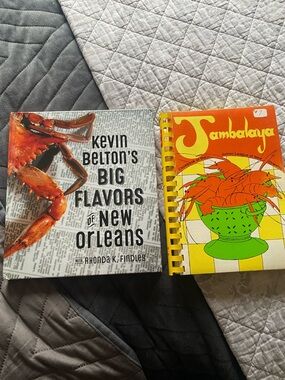 Kevin Belton’s Big Flavors of New Orleans Cookbook & Jambalaya cookbook